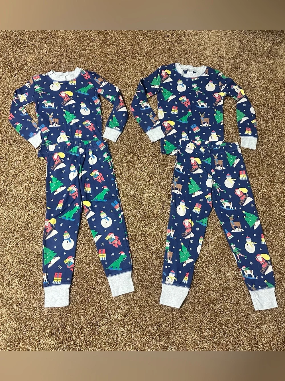 Mini Boden Christmas Pajama Sibling Set